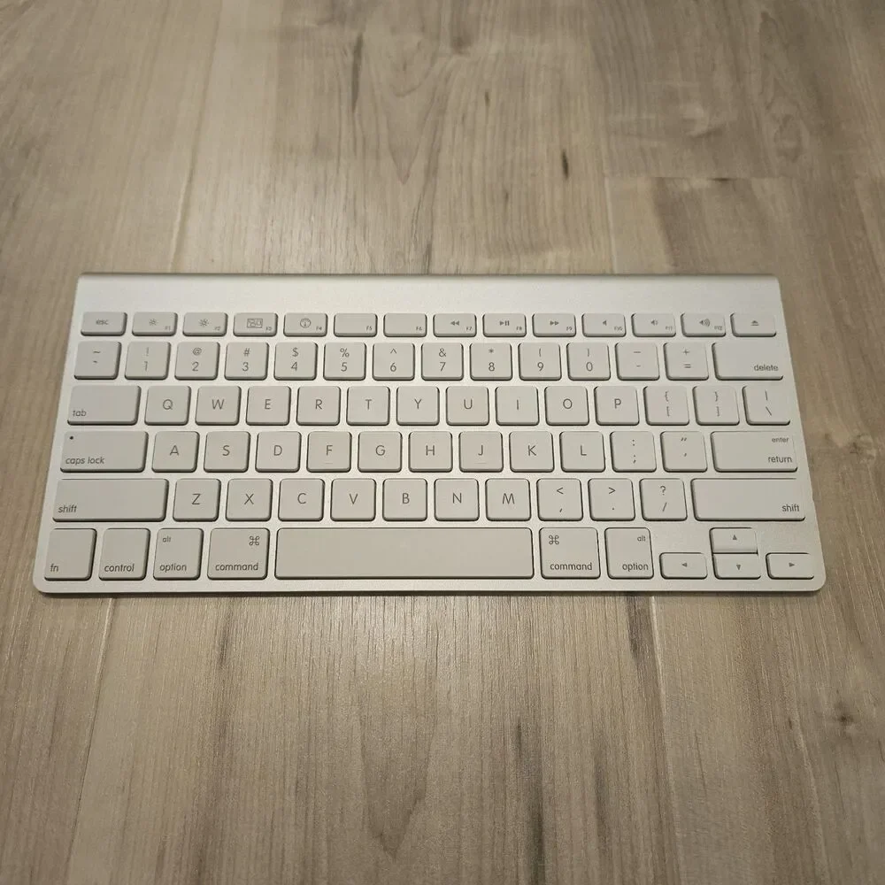 ⌨ Apple A1314 Wireless Bluetooth Keyboard Slim Aluminum Mac iMac MacBook Tested